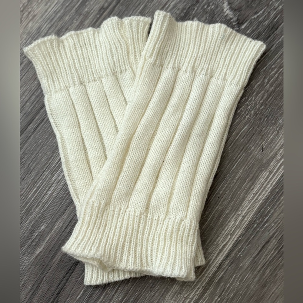 🧦 Cream Knit Boot Toppers | Ribbed Boot Cuffs | Cozy Winter Accessory 🤍